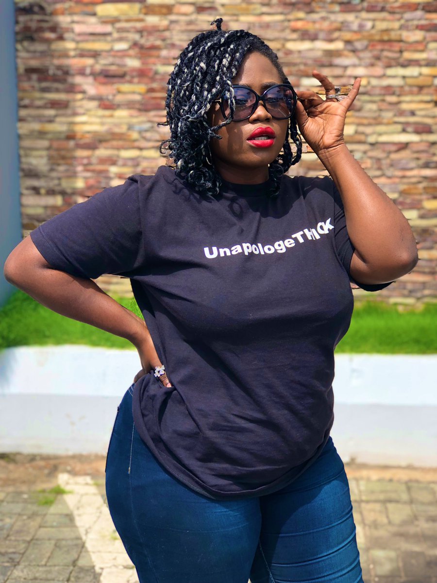 lydiaforson's tweet photo. “U no go fit.” 

#unapologeTHICK https://t.co/t5DBtQo685