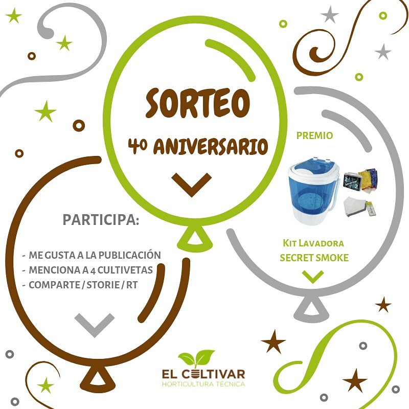 ElCultivar's tweet photo. Para participar:
- Me gusta la publicación (este tuit)
- Menciona a 4 amigxs
- Comparte en tu muro / Stories / Retuitea 

Condiciones: 
- Seguir a El Cultivar
- Ser mayor de edad
- Residir en España https://t.co/MQ04rWCLzf
