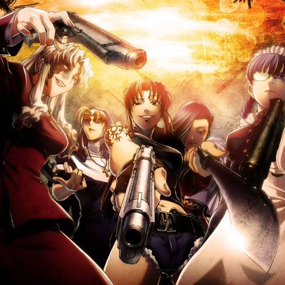 パラベラム 野生のイケメン A Twitter Black Lagoon ハードボイルド シリアス コミカルの三拍子を揃えた個人的に大好きな アニメ