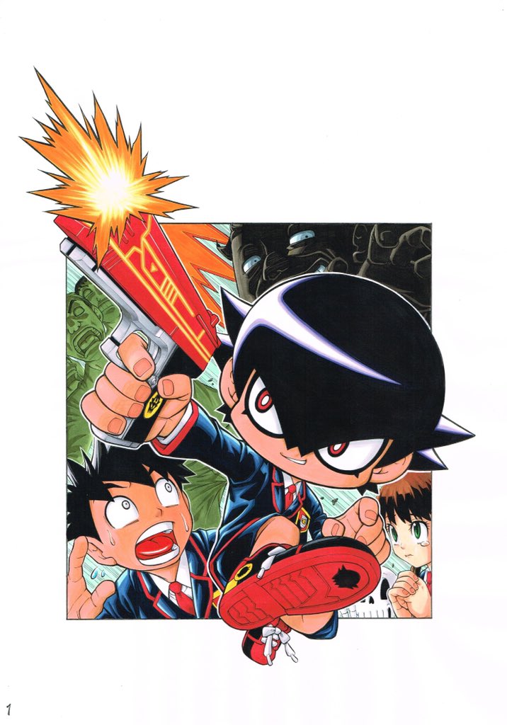 広瀬かつき 6月1日発売の最強ジャンプ7月号にて 一撃必中 ヒットくん という漫画の連載が始まりました よろしくお願いします