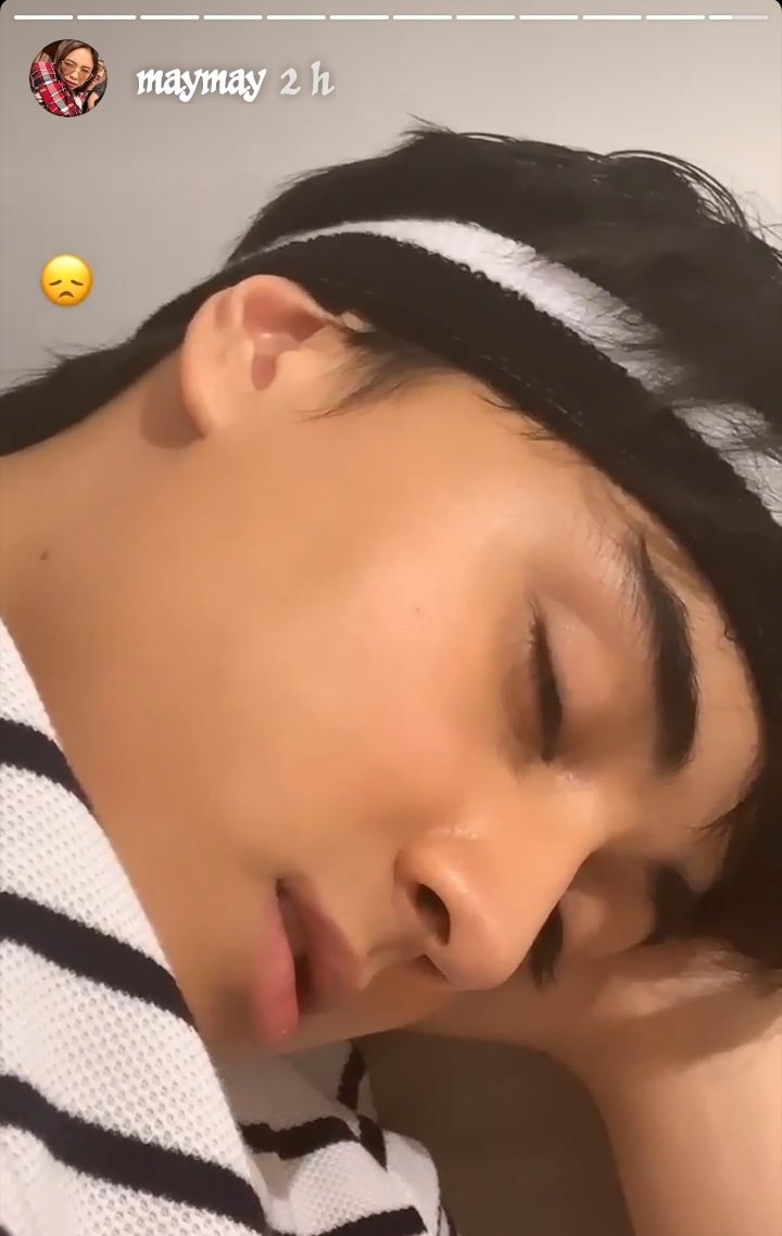 Army_Lhene01's tweet photo. Shhhh... Wag kaung maingay bhebhe is sleeping๐ด๐ด๐ด
#MayWardASAPThrowback
#EdwardBarber
#MaymayEntrata https://t.co/MtfYjXNq6n
