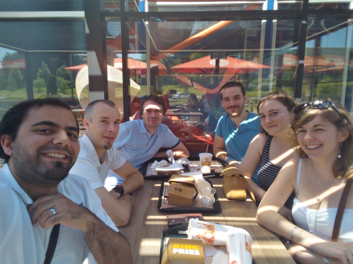 Retour à la maison, eptite pause repas sur la route et chacun rentre de son côté 😊
#CDR2019 #AtomFactory