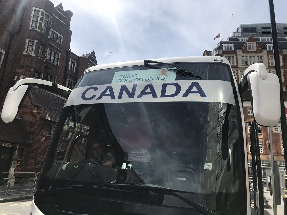 BTTB1's tweet photo. Gotta love it when your travel agent makes sure all 4 of our buses are well identified for all to see!  Thank you!! @celtichorizon
#BTTBPride https://t.co/2vDWOuW1y8