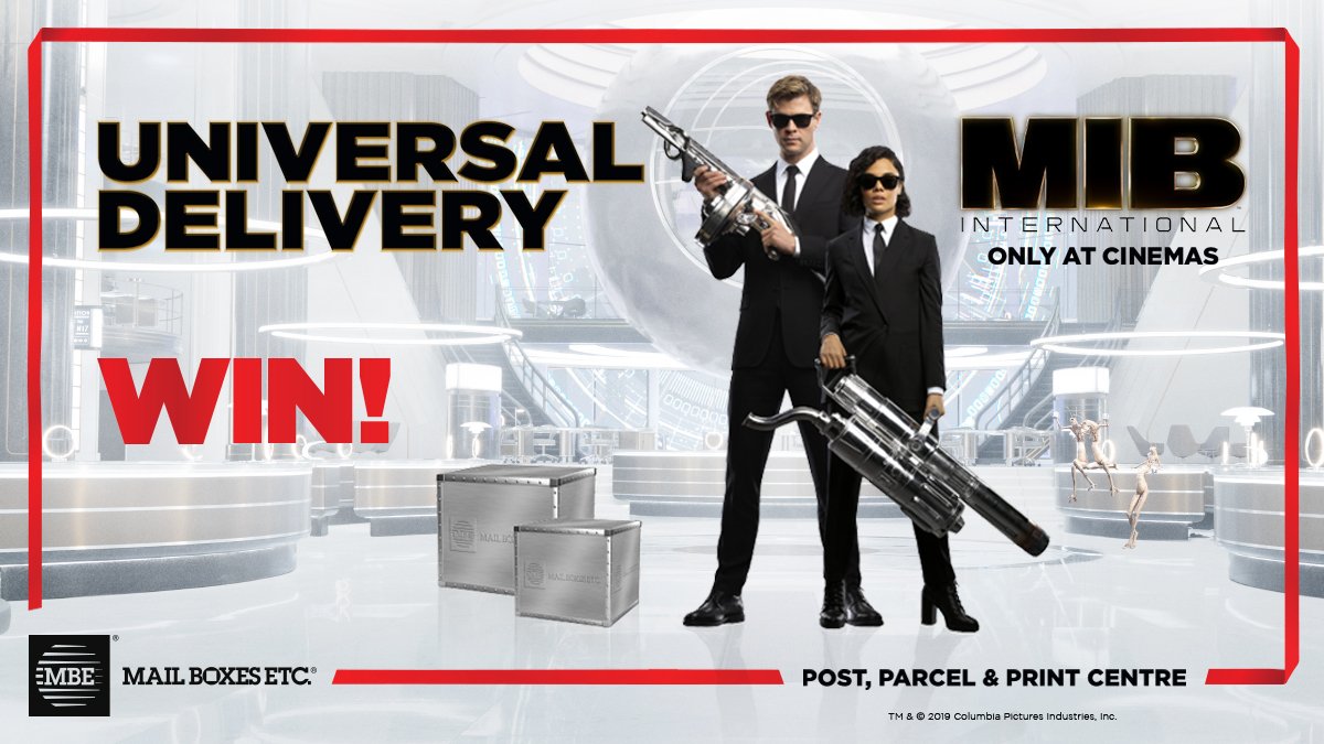 MailBoxesEtcUK's tweet photo. A black suit might not solve all you problems, but our agents at MBE will get your parcels delivered across the globe, safely and on-time. #Delivery #Courier #PeoplePossible https://t.co/Q0Lx38y4Cl https://t.co/atFTI3FQP9