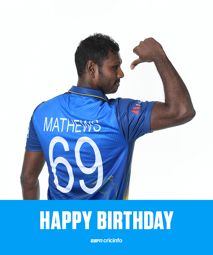  Happy birthday to Angelo Mathews! Will he make a big impact at this World Cup? 