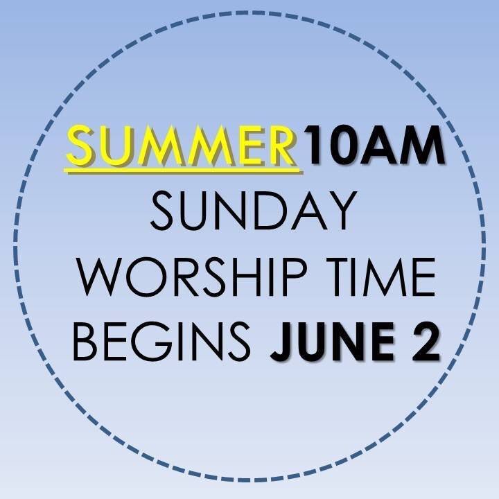 BWCCLansing's tweet photo. S U M M E R 
S U M M E R
S U M M E R T I M E
10am worship gatherings begin today https://t.co/sMTUOgEYsN