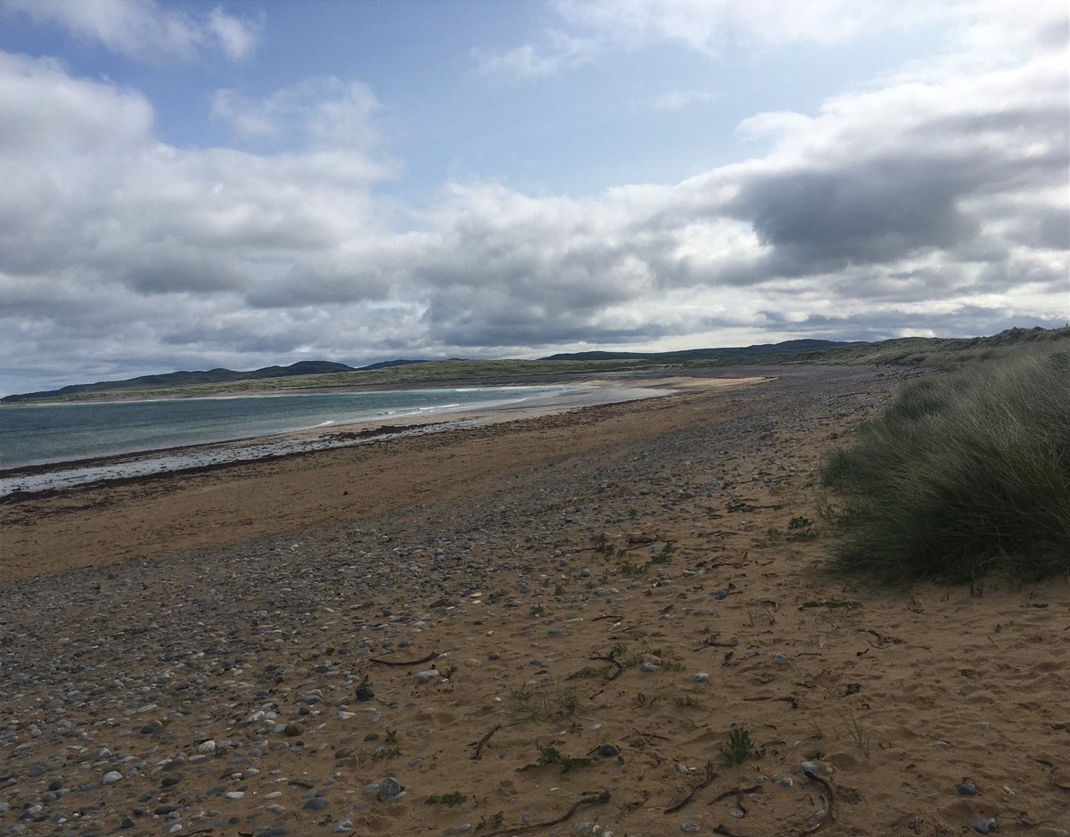 Bad hair day at Ballyliffin this morning.#wildatlanticway#ballyliffin#donegalbeaches