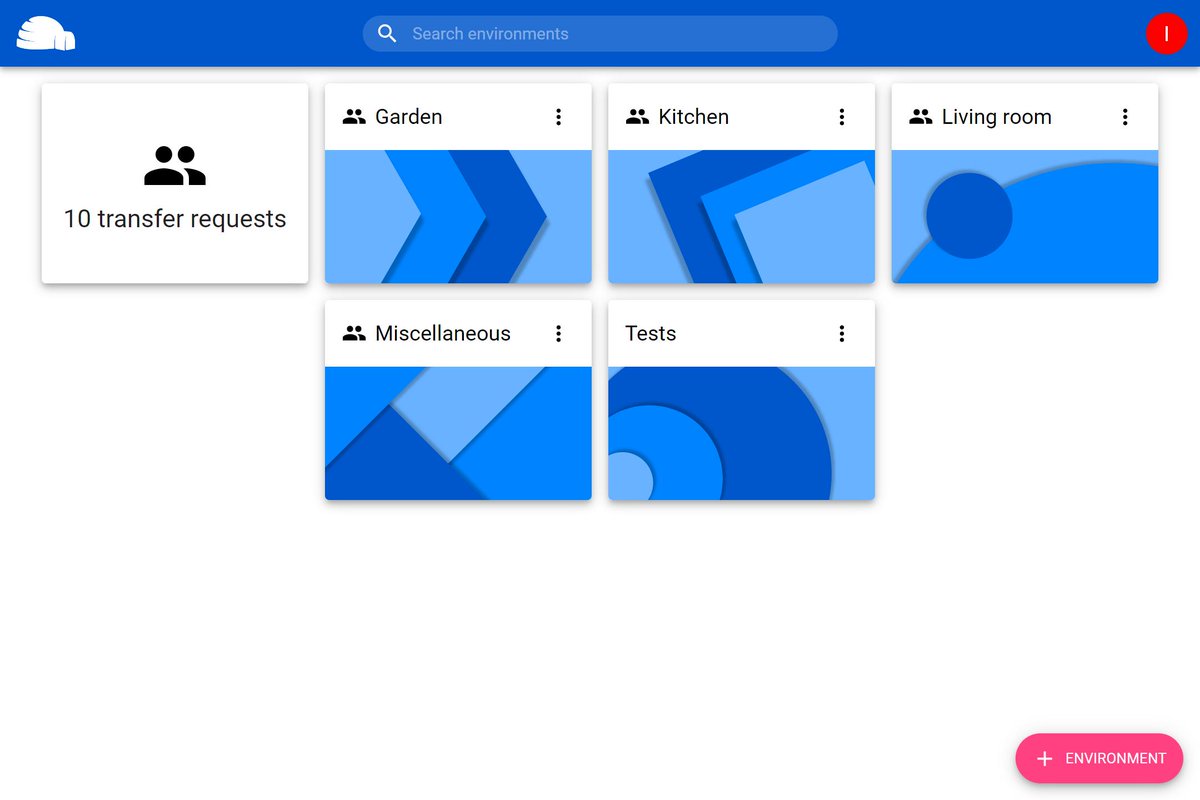 Switched from pictures to abstract compositions in the Igloo Aurora homepage, I'm wondering if I could use them elsewhere in the #UI!