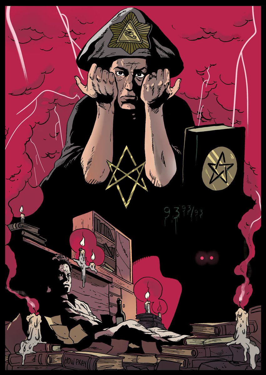 CineHorrorFest's tweet photo. @EditoraSkript lançará biografia em quadrinhos de Aleister Crowley:
https://t.co/9l7y82DJWX
#aleistercrowley #editoraskript #biografia #quadrinhos https://t.co/mdjgUtulEm