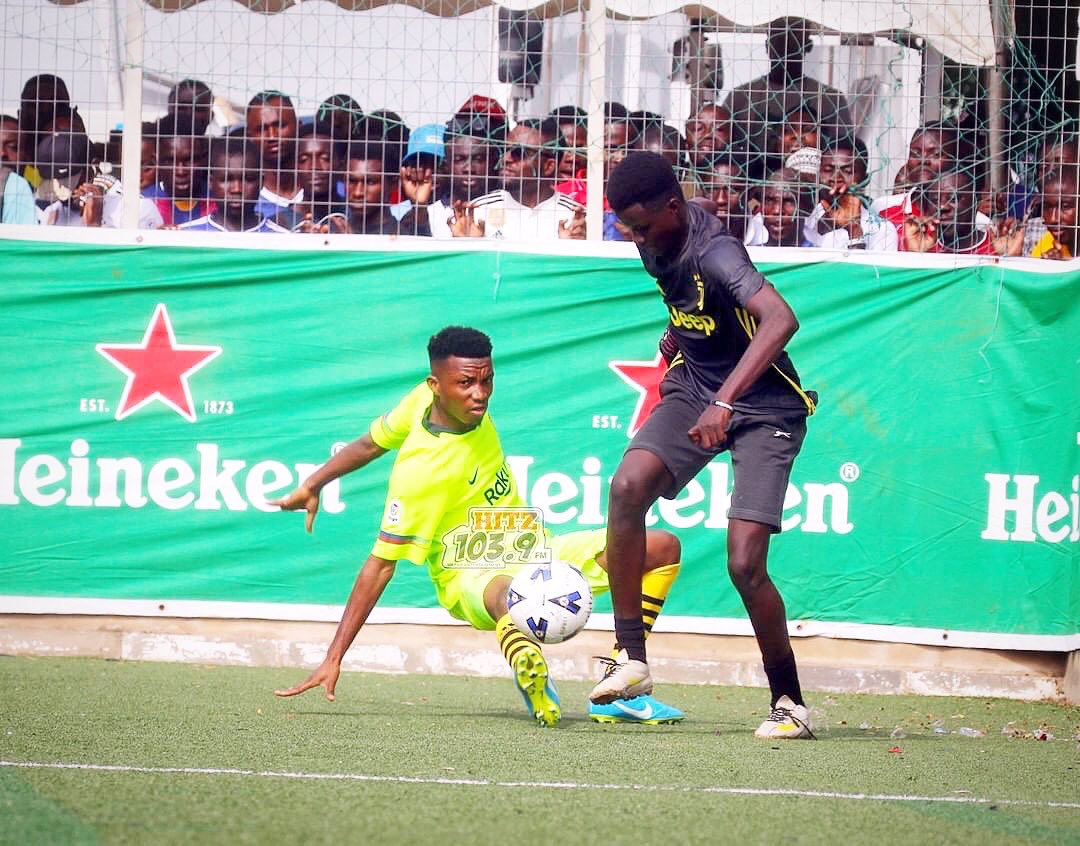KinaataGh's tweet photo. I showed some professional defensive skills, as well as scoring the only goal at the final match yesterday at @hitz1039fm “Rep Ur Jersey 2019” with #TeamPounds @drpounds ...and we won the competition. ⚽️🏆🥇 #TeamMooove https://t.co/kz44ZwEkLh