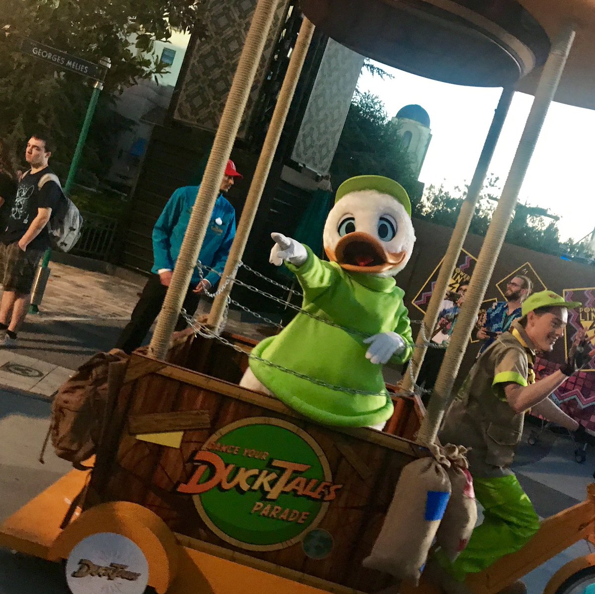 MattyEland's tweet photo. Crazy to think that 1 year ago today we were all Dancing like Ducks, 🦆 Getting Goofy with Max Live 🎤 and trying our best to do the Perfect Cast 🎣 at Disney FanDaze #ItsFunToBeAFan https://t.co/289WKT03lS