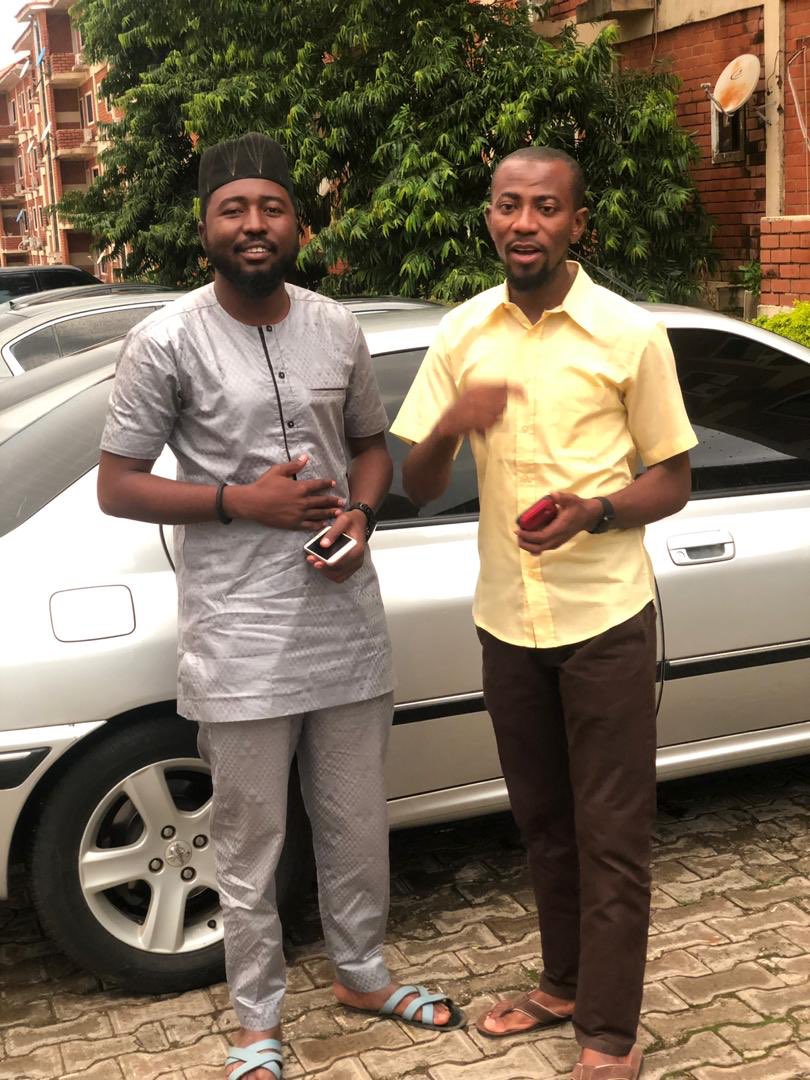 MusaBade's tweet image. With my abokan kwarai daga sokoto