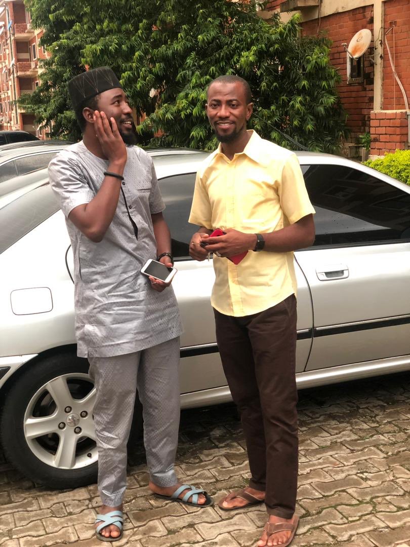 MusaBade's tweet image. With my abokan kwarai daga sokoto