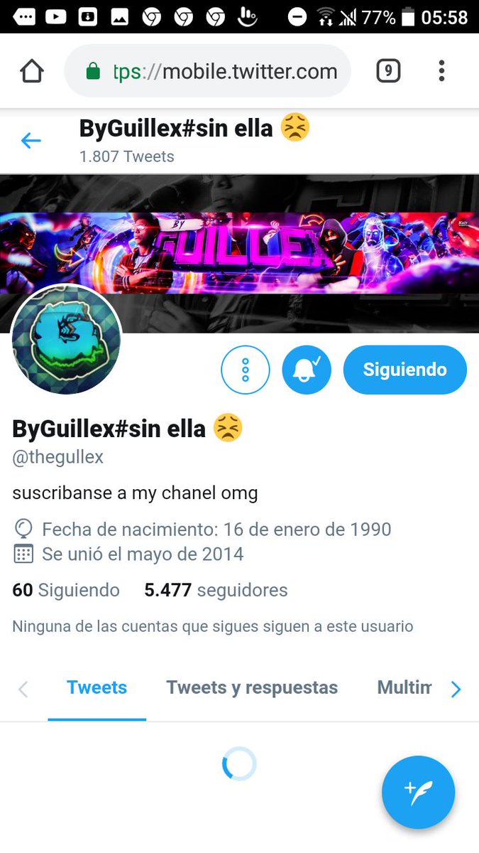 Brayan34_17's tweet photo. @xRoTrex 
@thegullex 
Ua cumpli con los requisitos y segui a los dos en sus redes sociales quisa y me dan mas posibilidad de ganar. https://t.co/PSPX8MRAot