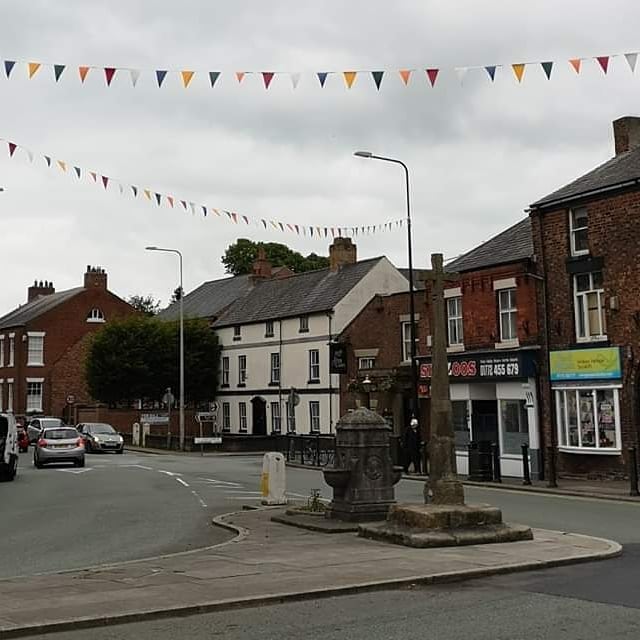 LeylandFest's tweet photo. The bunting is up! It can only mean one thing....it's nearly Festival Day! Now we just need that sunshine they've been talking about, and we're ready to go! 

#LeylandFestival #Leyland #Lancashire #FamilyFestival #FamilyFun #FamilyDayOut #DayOutWithTheKids https://t.co/sKrQhHEOSX