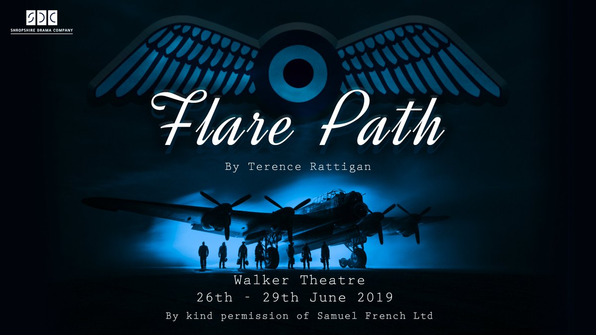 ShropsDramaCo's tweet photo. TONIGHT!!! #FlarePath #TerenceRattigan at @theatresevern @salopmedia @vshropshire #shroparts @WhatsOnShrews https://t.co/VuMKDho012