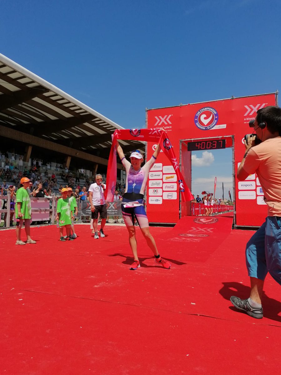 xbionicsphere's tweet photo. @LucyAnneCharles is the women winner at The Championship in Samorin. It is her 3rd win! Congratulations! https://t.co/16U9hDeudK