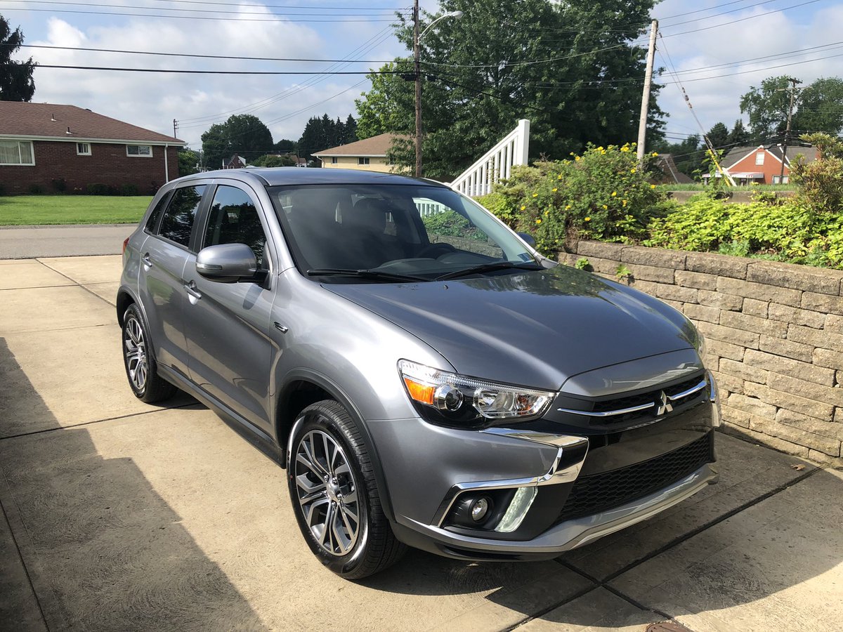 Nothing like a new ride #feelthedifference #Mitsubishi #southparkmitsubishi #18inchwheels  #carsoftwitter