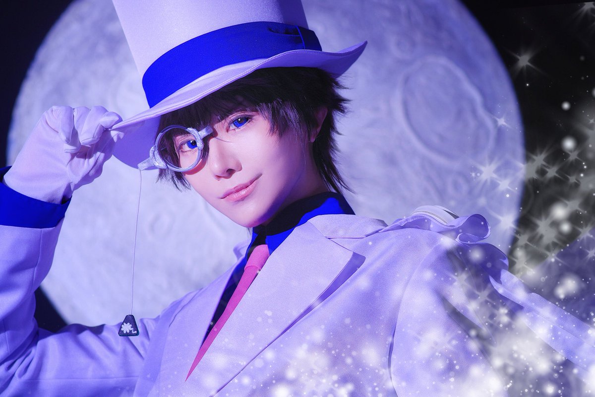 「【Cosplay:Kid the phantom thief】

またいつか
月」|さらば❣️原稿中のイラスト