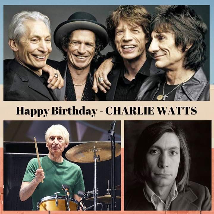 Happy Birthday, Charlie Watts   