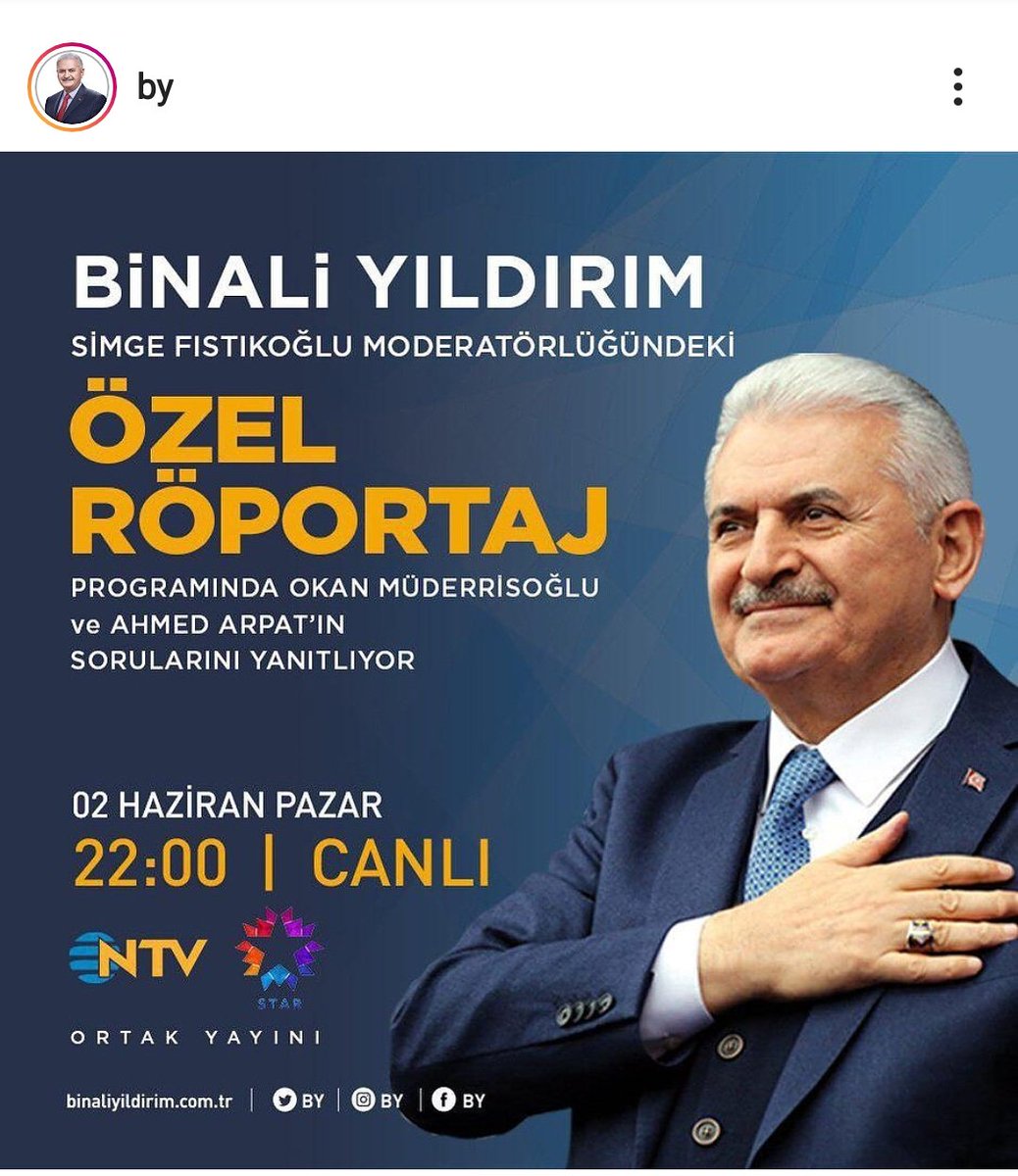 Sn:<a href="/BY/">Binali Yıldırım</a> 💗⚘🇹🇷