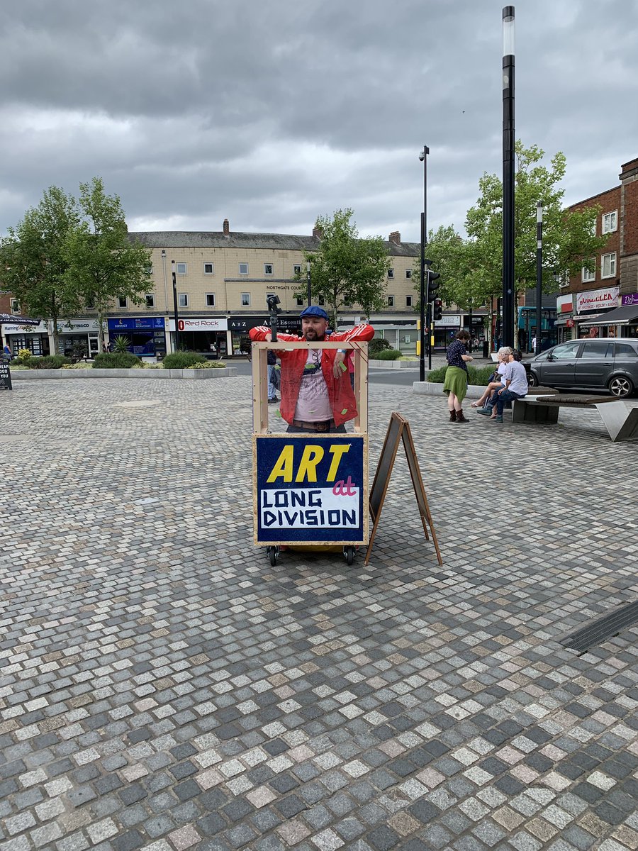_JennyRogers's tweet photo. If you’d like to join in and sketch the city look for @artjohnmayson as part of #OntoTheStreets @Long_Division_ -  plenty of time to join in as we capture and chronicle Wakefield today! https://t.co/iZckBYu4RO