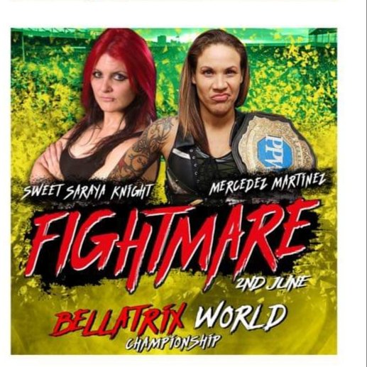 RealMMartinez's tweet image. Honored to be a part of @Fightmare_  for @WAW_UK here at the Norwich football stadium! Im proud of what this company is about to achieve today! 
@RealsarayaK and I will battle for the @BellatrixFW title. 
HISTORY MAKING TODAY! ..😉😁