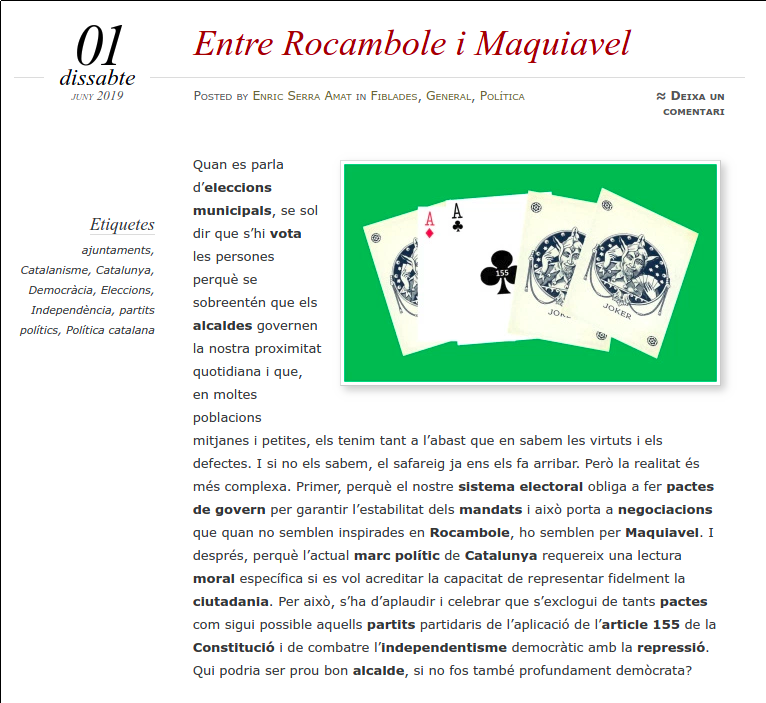 sompoble_sort's tweet photo. Lectures de diumenge... Entre Rocambole i Maquiavel
https://t.co/FGdkWRjbr7
@serraamat #SomPobleSort https://t.co/aL5Xi9D0iT