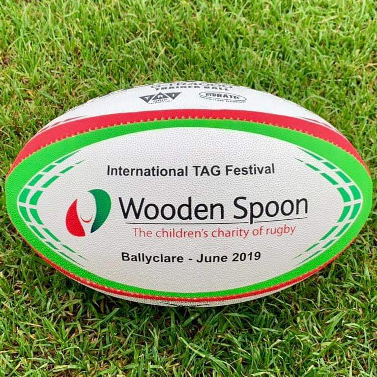 Ballyclare_RFC's tweet photo. Looking forward to welcoming players, coaches and supporters to The Cloughan next Saturday for the @charityspoon Tag Rugby Festival. https://t.co/fPXWlzdTTA