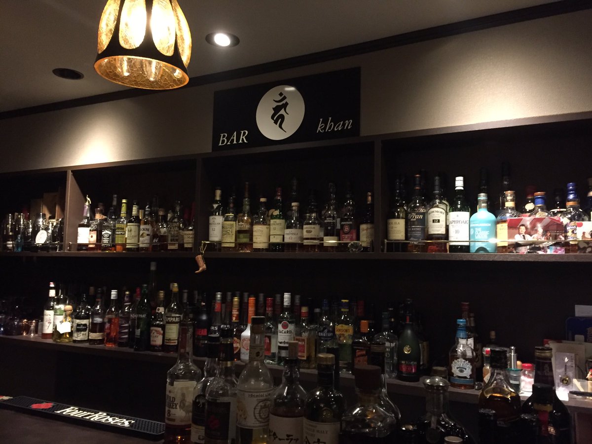 宇都宮バーボンバー Khan V Twitter オープン 日曜営業 客人求 宇都宮カクテル倶楽部 Bar Khan