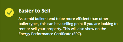 MyBoilerService's tweet image. What are the benefits of a combi boiler? 

Benefit 5 👍👍👍
Combi boilers are easier to sell 

bit.ly/2MmciUP #pros #combi #boiler #wisdom #Weekend #Sunday #guide #heating