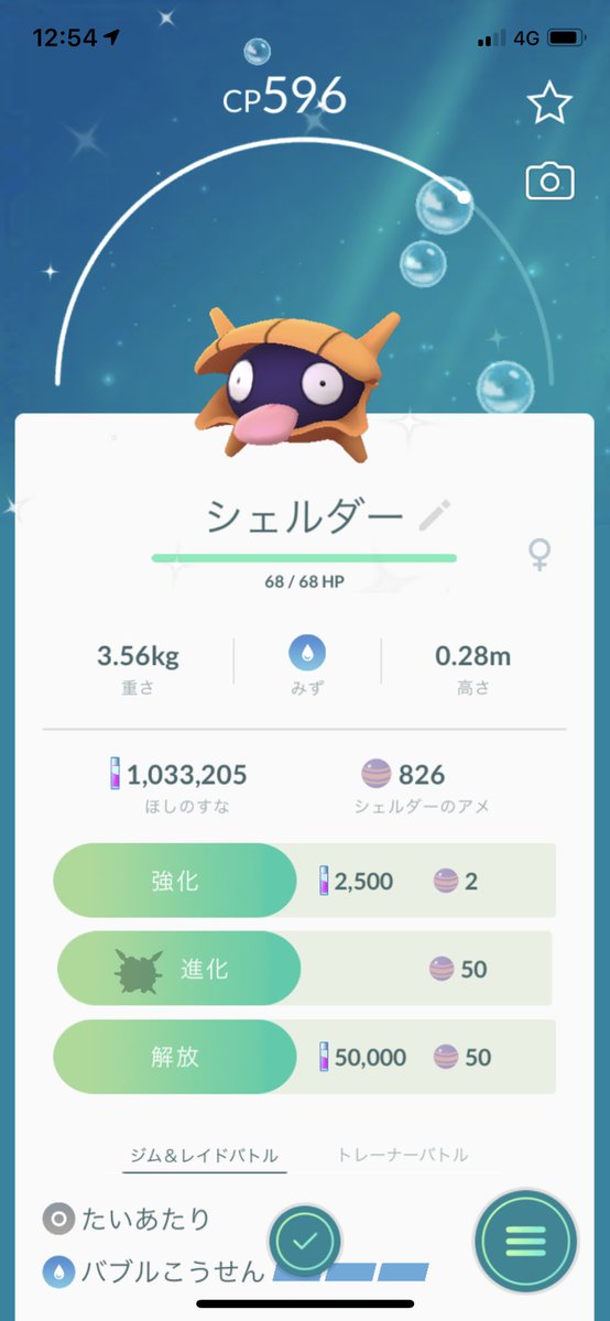 色違いシェルダー 色違いシェルダー