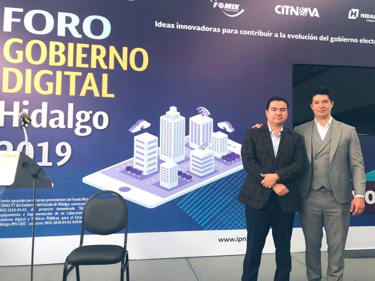 sofia_orozco's tweet image. #TransferenciaDeConocimiento #NodoHidalgo realiza  el Foro Gobierno Digital Hidalgo 2019, con la colaboración de  @IPN_CIECAS @CIDE_MX y Capítulo de Estonia 🇪🇪 de la @RedGlobalMX  #Innovación #Ciencis y #Tecnologia