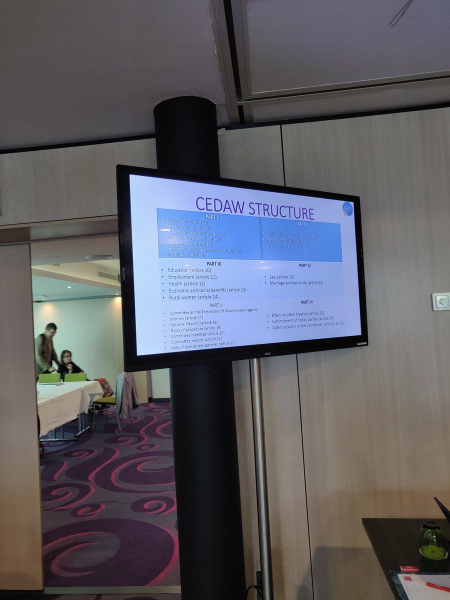 MyEDF's tweet photo. .@AnaPelaez is the first expert with disability in the UN Committee on the Elimination of Discrimination against Women. During this afternoon workshop she's talking how can and should organisations of persons with disabilities be involved in their process.
#EDFAGA https://t.co/C1HkR35ytd