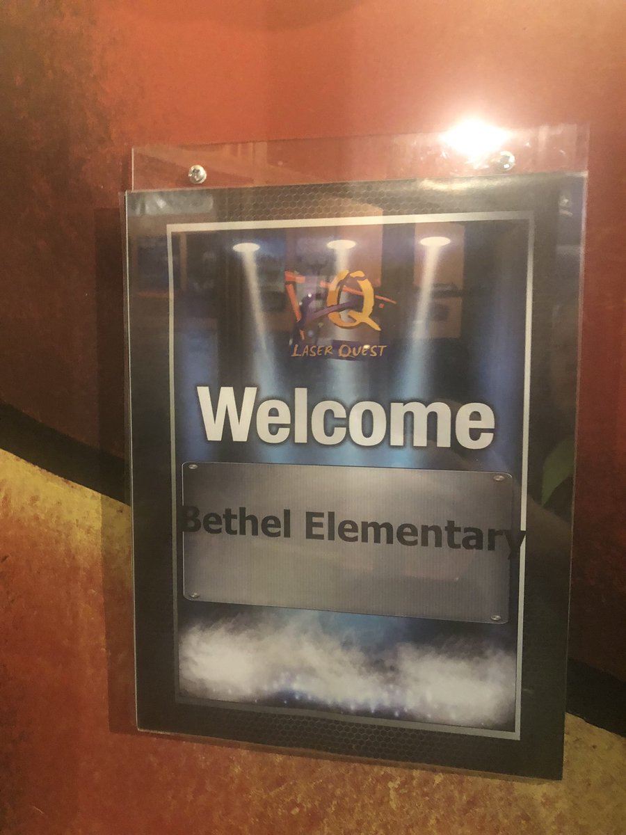 TulpySTEM's tweet photo. Bethel 3rd graders went to @LaserQuest Wyomissing this week for their field trip! They learned how light reflects and refracts during the game and then got to play laser tag! It was an exciting, educational day! #tulpypride #tulpySTEM #stemeducation https://t.co/1eAfdJwZ2n