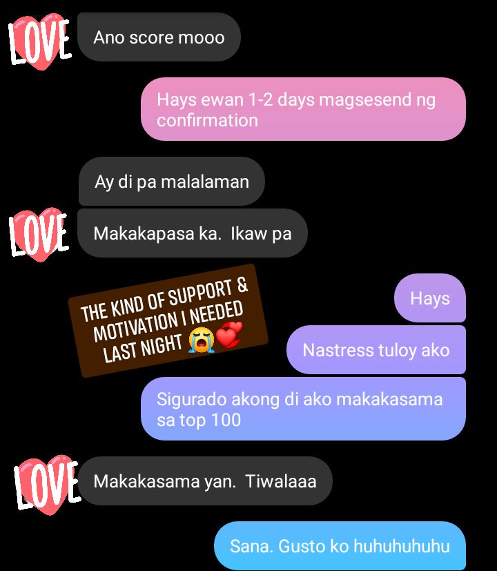 MikeeDeang's tweet photo. #TSIB5Years

"kung para sa'yo, para sa'yo"

took a leap of faith last night. took the quiz with no review at all bc i got so busy w/ work lately. the level of stress i had was undescribable. but look, i made it!!! thank u sm, ate @lengsungit 😭💞 https://t.co/ugKszib0du