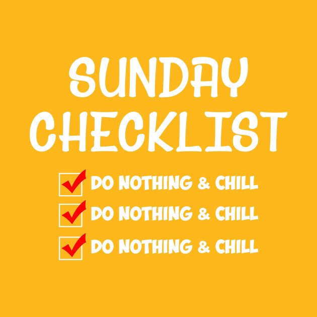 A_Berzosa's tweet image. 😎 #SundayCheckList