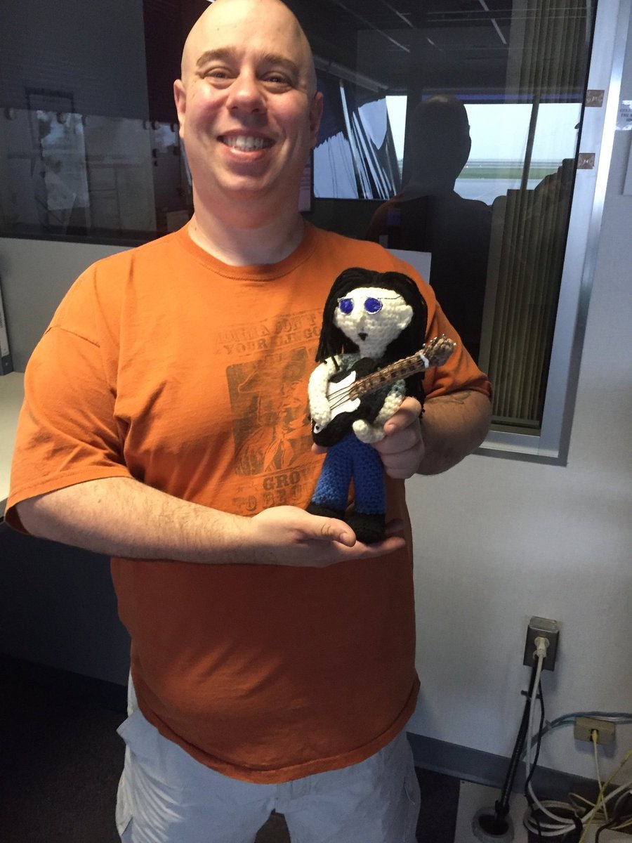 drhicks76's tweet photo. @RushFamTourneys @ApherosXII @vivien2112 So my bandmate stops by last night with a gift for me from a friend of his... check this out! I asked if she'd make the rest; I'd certainly pay her for them! Might call them #Rushies, not plushies? https://t.co/GoONwLpb0v