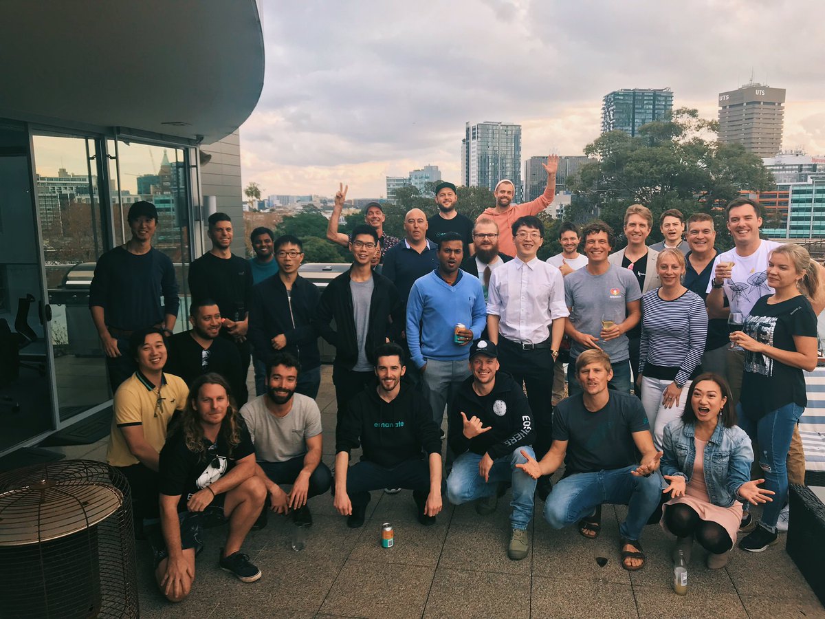OscarJJJJJ's tweet photo. Such a honour to MC #EOS one year anniversary Sydney meetup with #Eosphere and #Genereosaus, we are thankful to have people live streaming in Washington D.C. Super excited about the new #socialmedia application called” #Voice” ! https://t.co/TbUNP2QbXf