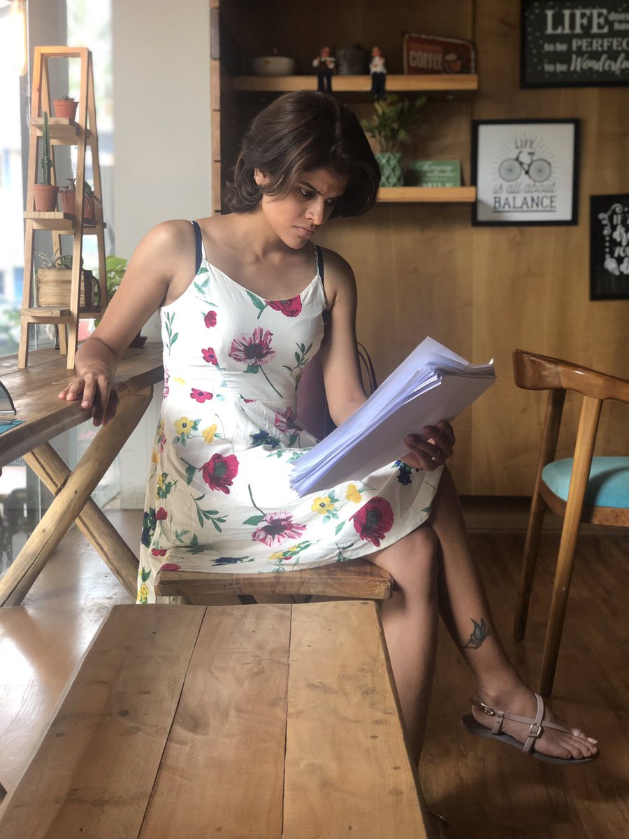 maya_skrishnan's tweet photo. My preparation face is a scary phase ... #preppingface #prepbegins #actorslife https://t.co/n3sEcYIshm