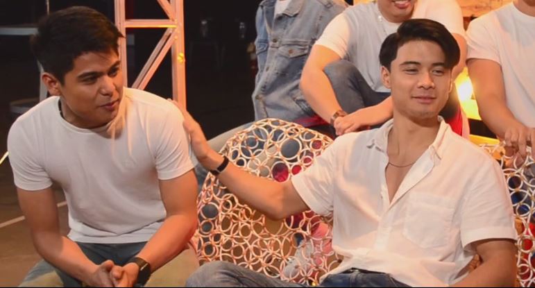 BoybandPH's tweet photo. Did you see that RussNiel moment?!?

#BOYBANDPHXNielAuds https://t.co/UzzdH4qOwn