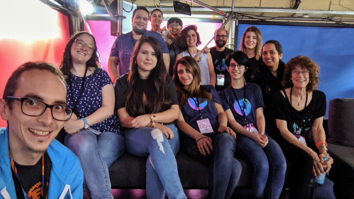 Mozilla Tech Speakers reprezent! 💙 at @cssconfeu & @jsconfeu Festival X — workshopping, presenting & representing at the last edition of two most iconic web conferences of Europe. 💕 All tagged plus @allie_p @AnjanaVakil @lakatos88 @hj_chen & a wild @KohlerSolutions popping in!