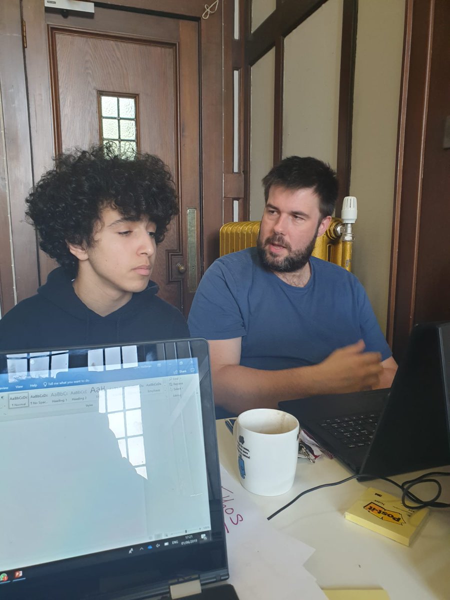 AyeCANless's tweet photo. Talking code and co-creating with Zee, our teen historian. #history #heritage #history4all #historyheritagepf https://t.co/Pyiz9rg4fg