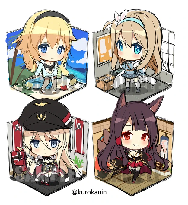 Some more acrylic charm samples! The image design may not be final but it's the general idea ? 