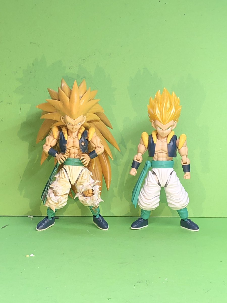 まじゅう No Twitter フィギュアライズスタンダード 超サイヤ人ゴテンクスを 素組しました 3つ購入して いきなり超サイヤ人3 に改造してしまったので これから 改造無し 版を 作ります フィギュアライズスタンダード ドラゴンボールフィギュア ゴテンクス