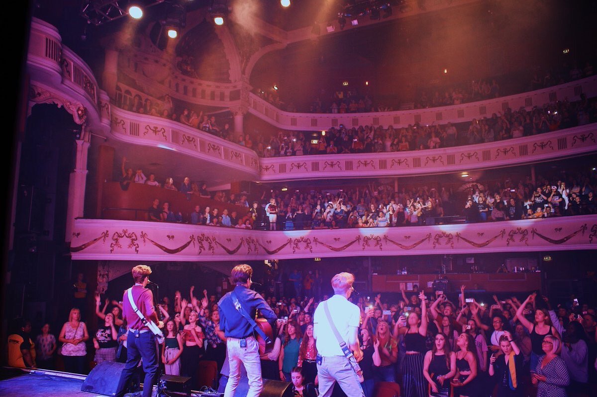 1 year ago today we sold out two headline shows at the Shepherds Bush Empire. We did that TOGETHER. I love every one of you, can’t wait to do it again this year :’) newhopeclub.com