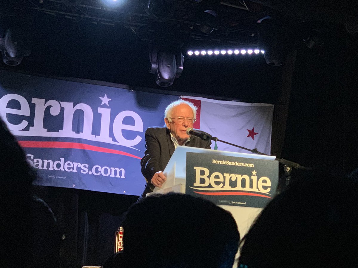 krsdna's tweet photo. .@forever_looking the next POTUS #BernieSanders #Bernie2020 #BernieinSF https://t.co/21ZrMczZl3