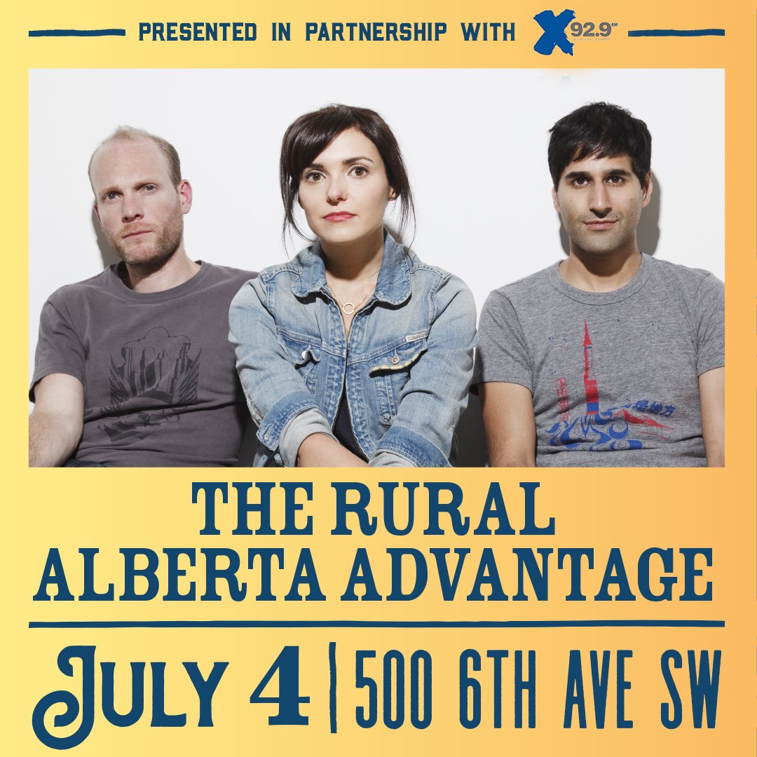 Tickets to see <a href="/ruralalberta/">The RAA</a> on July 4th are selling quickly! Get yours today! bit.ly/2waXVYz #wildhorseyyc #yyc #calgary #ruralalbertaadvantage #calgarystampede