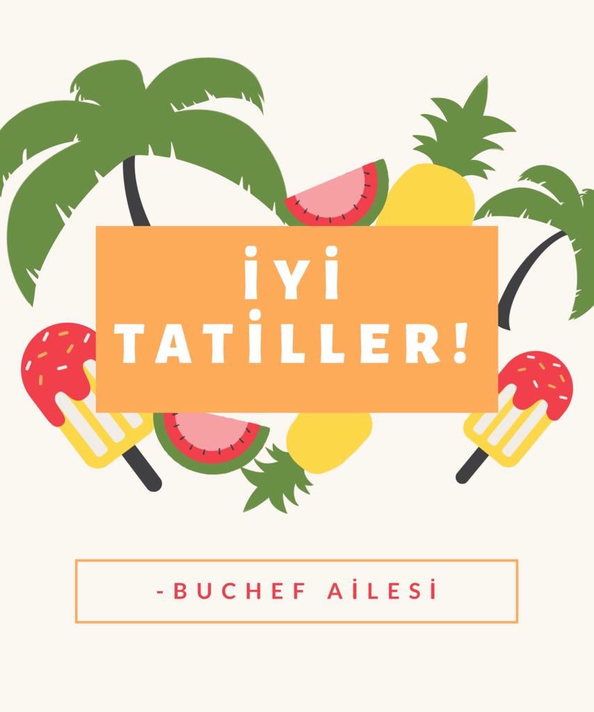 Merhaba!
Önümüz upuzun bir yaz tatili. 🏖 Sizin için bol bol dinlenme, eğlenme vakti; bizim içinse gelecek sene için etkinlik planlama vakti! 
Bu seneyi sizin sayenizde bol enerjili bir dolu etkinlikle geçirdik, iyi ki varsınız ve iyi tatiller gastrologlar! 🗽
#birtutamgastronomi