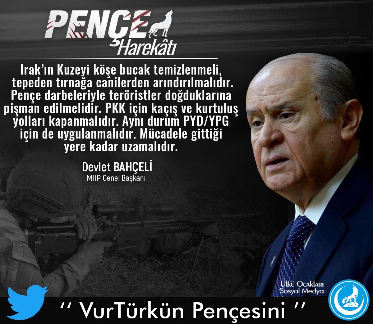 " VurTürkün Pençesine "